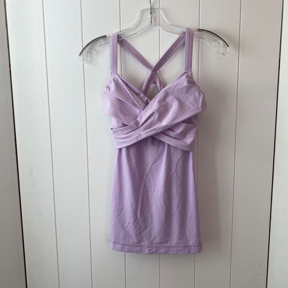Lululemon Wrap It Up Tank Shelf Bra